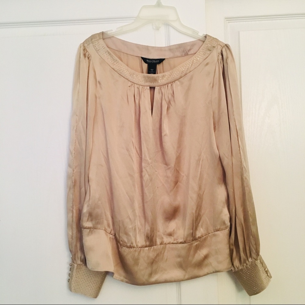 WHBM silk blouse
